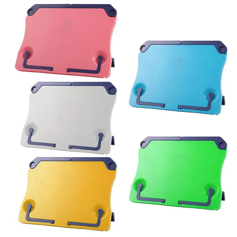 

New Document Reading Book Stand Bookend Score Recipe Shelf Folding Holder Organizer