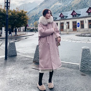 

Cotton Coat Women's INS Hong Kong Style Students Dongdaemun Cotton-padded Clothes Fashion 2020 New Style Korean-style Loose-Fit