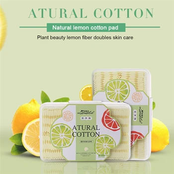 

100 Pieces Pressing Edge Pressure Point Thickening Sandwich Cotton Box Beauty Makeup Tool Unloading Cotton for All Skin Types