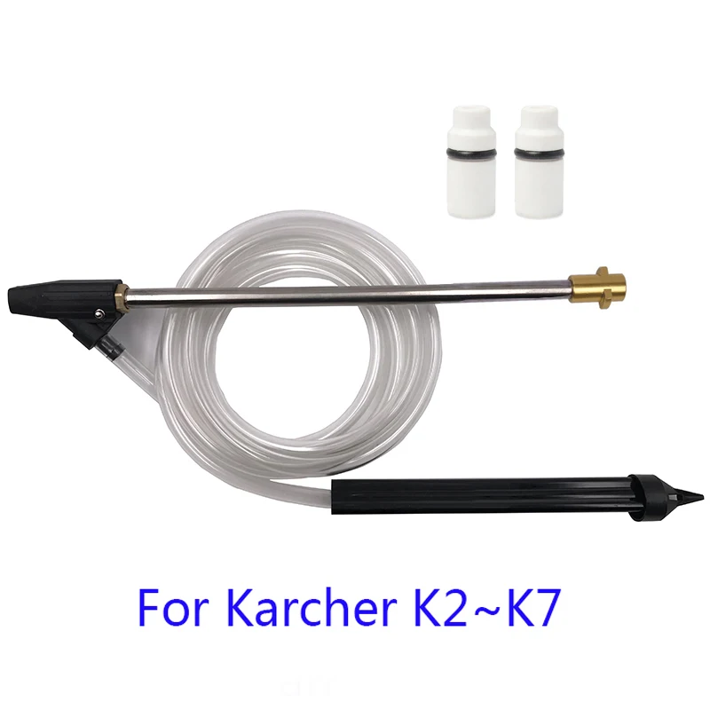 

High Pressure Washer with Wash Gun Sand And Wet Blasting Kit Hose Ceramic Nozzle Quick Connect For Karcher K2 K3 K4 K5 K6 K7