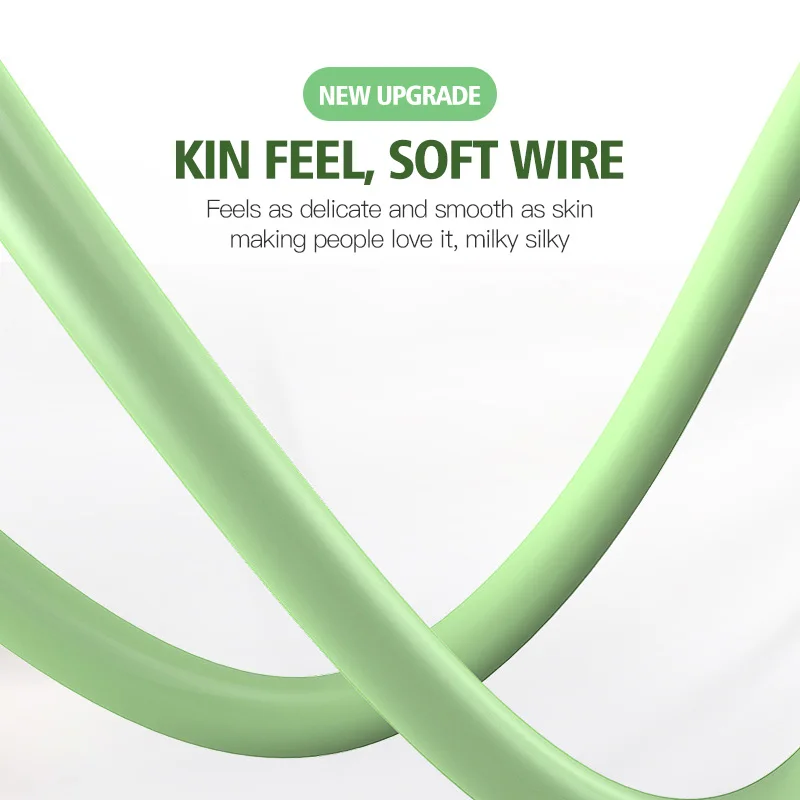 Кабель Micro USB из жидкого силикона 2 м 3 А для быстрой зарядки Samsung S6 S7 Xiaomi Redmi Huawei