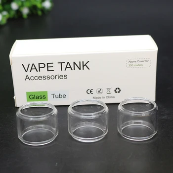 

3pcs Replacement Glass tube For Birt one mini Tank transparent Bubble Pyrex Glass tube