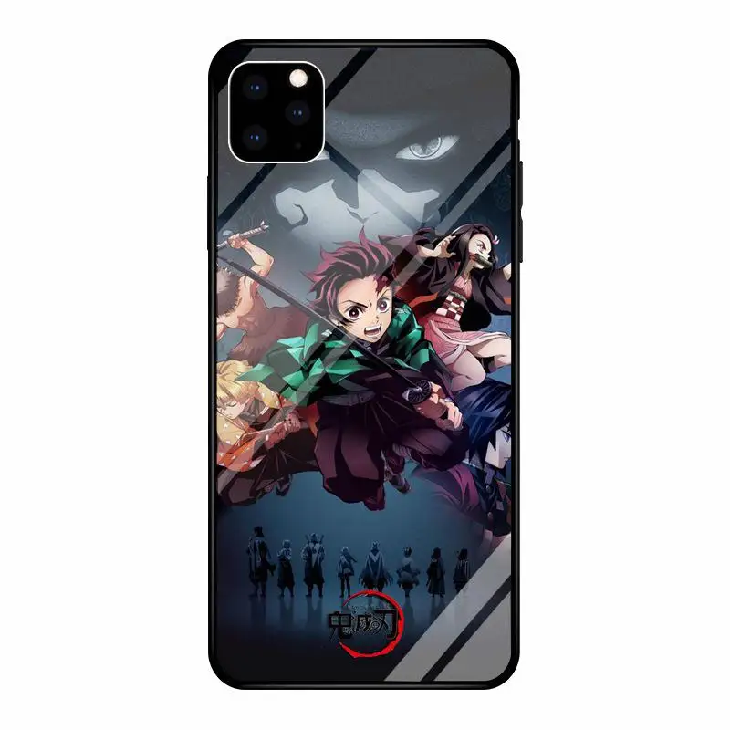 Демон убийца: Kimetsu без Yaiba лезвие призрак уничтожения для iphone 6 7 8 11 xsmax чехол - Цвет: Слоновая кость