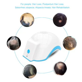 

New Upgrade Hair Regrow Laser Helmet Medical Fast Growth Hair Cap Hair Loss Solution For Men Women Diodes Treatment Hair Hats