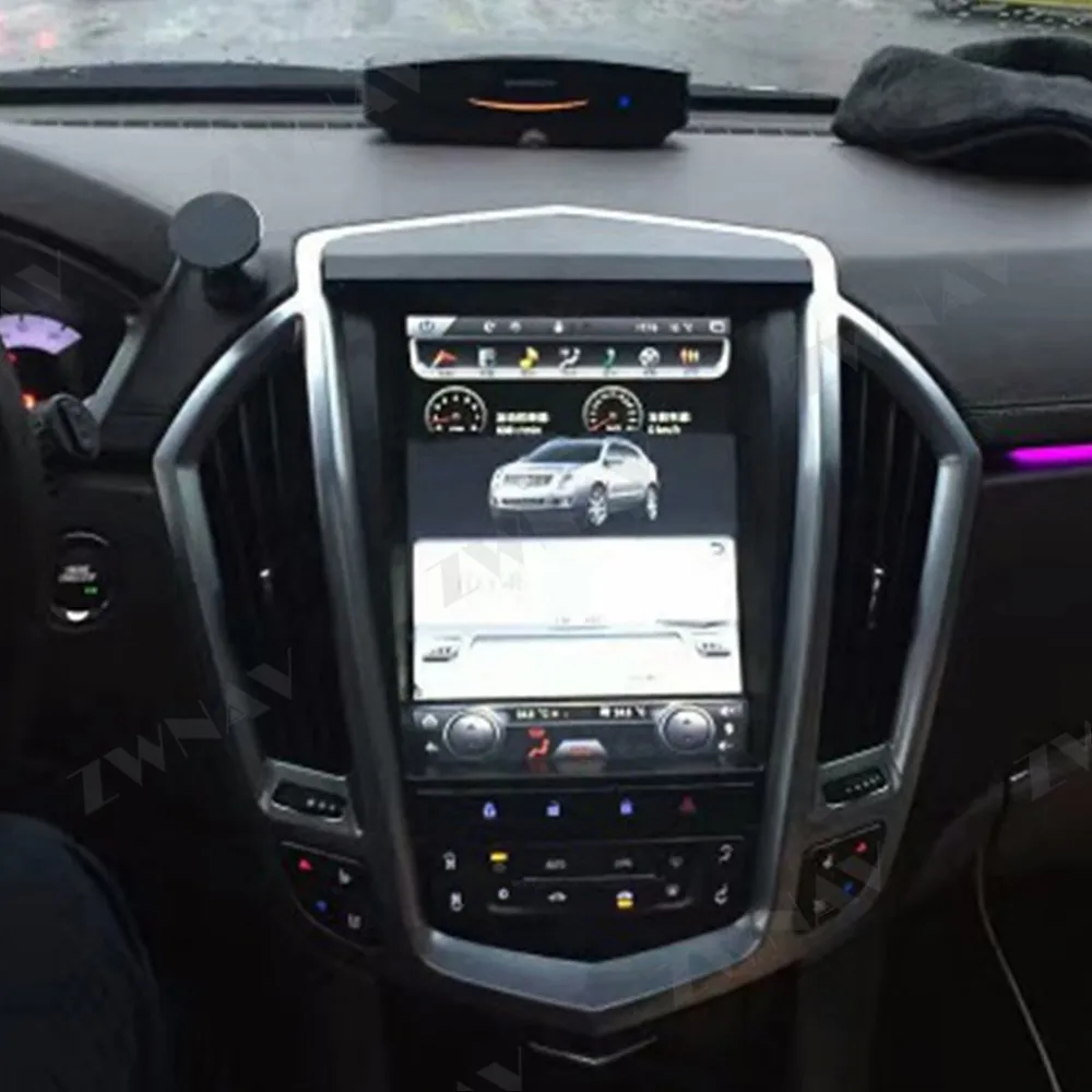 Android 8,1 Tesla стиль Автомобильный gps навигация для Cadillac SRX 2013+ 2 головное устройство авто стерео Мультимедийный плеер радио магнитофон