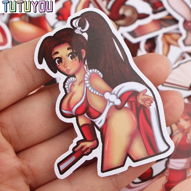 PC532, 20 шт./набор компл./лот 37 шт./компл. Mai Shiranui игра анимационных персонажей Стикеры s Наклейка для гитары Чемодан холодильник Стикеры