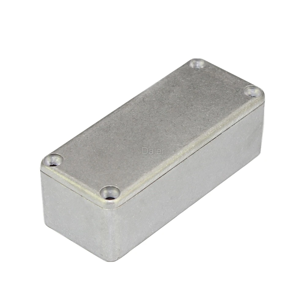 10 шт. 1590A Гитара педаль Stomp алюминиевый корпус коробка|guitar pedal|aluminum stomp boxaluminum pedal box |