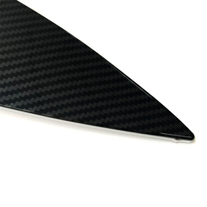 Переключатель панели из углеродного волокна для дверей и окон наклейка с левой