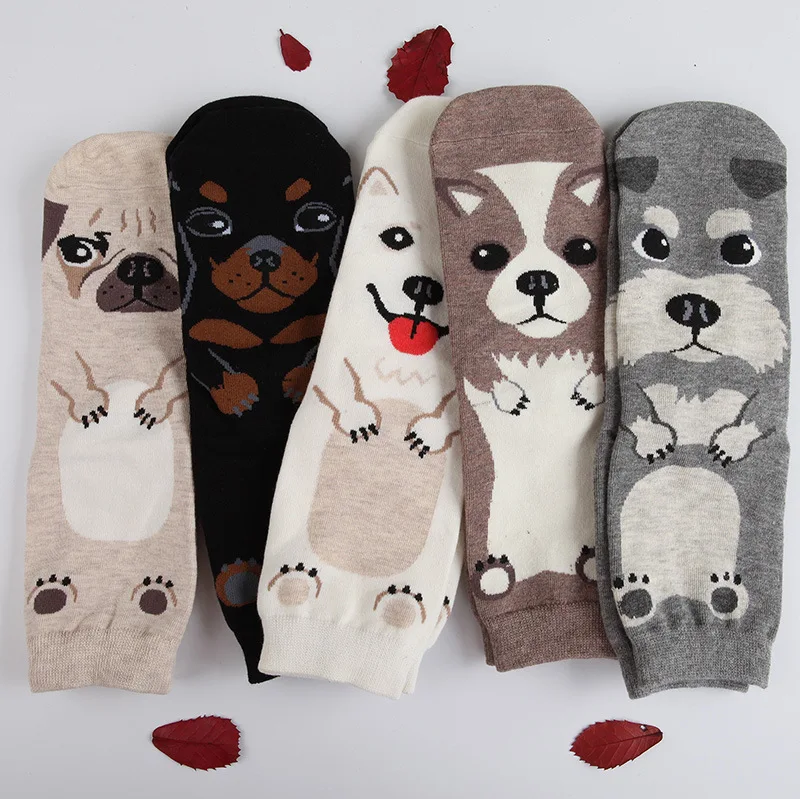

Ani-4 men print good socks casual quality