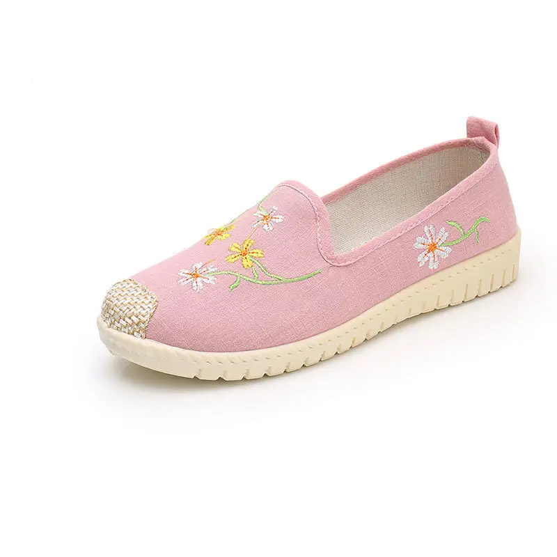 Women Casual Boat Shoes Ladies Slip On Ballet Flats Comfy Soft Zapatos Mujer Walking Footwear 2021 Autumn Mother New Loafers