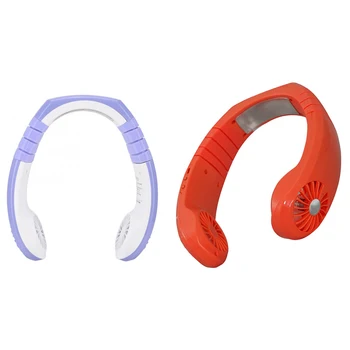 

Neck Cooler Fan Hands Free Mini Hanging USB Charging Mini Sports Fan 3 Gears USB Air Cooler Air Conditioning for Home