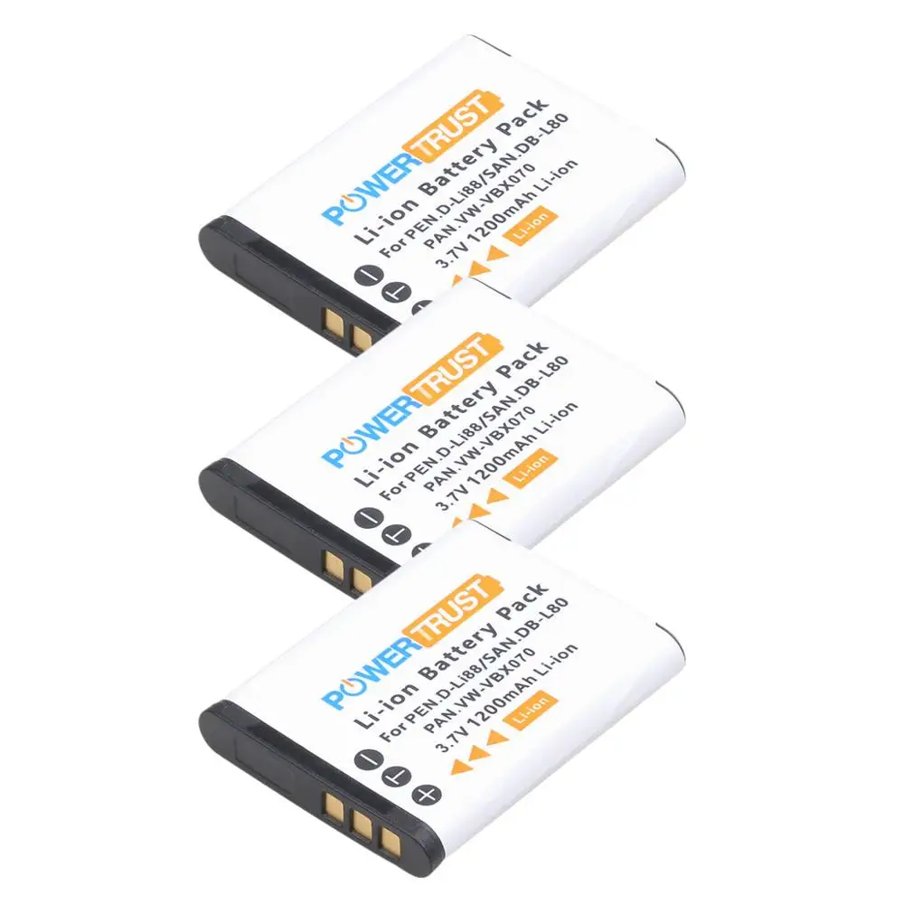 Caricatore USB Per Batteria Sanyo DB-L80 - Compatibile Con Xacti E Modelli VPC, Con Indicatore LED - Foto 2