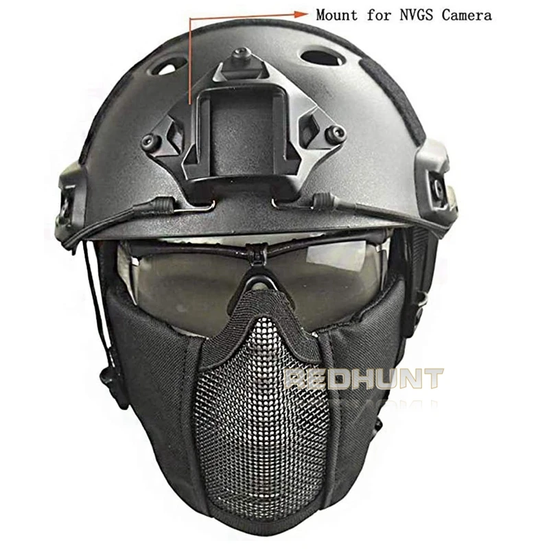 jogo de guerra motocicleta caça cor sólida capacete rápido