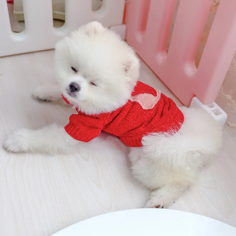 雪尼尔方块爱心毛衣_8330