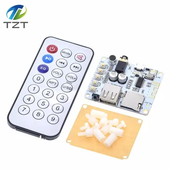 

Bluetooth Audio Receiver board with USB TF card Slot decoding playback preamp output A7-004 5V 2.1 Wireless Stereo Music Module