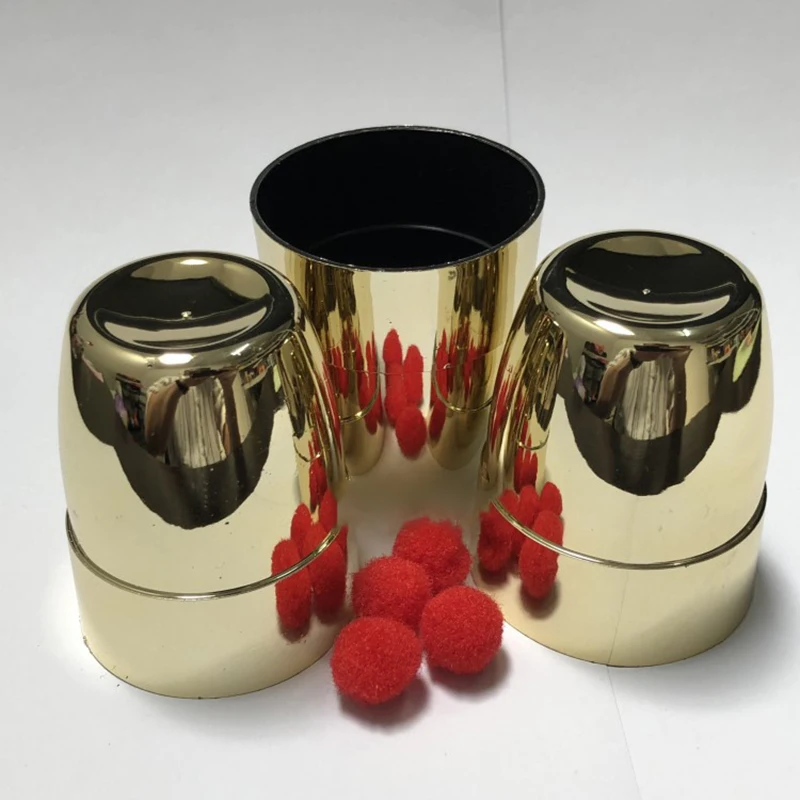 

Ultimate Cups Balls Magic Tricks Magia Trick Toys Child Easy Close Up Fun Magie