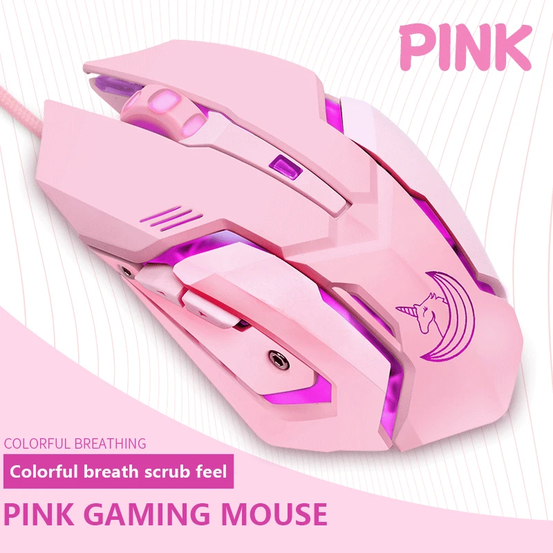 New 2022 Silent Wired Computer Mouse LED Backlight Ergonomic PC Notebook Computer Mouse Variety Optional Computer Accessories good wireless gaming mouse