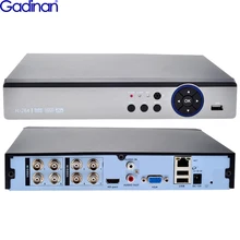 GADINAN 8CH AHD XVI 5MP DVR 5 в 1 Безопасность H.264 Гибридный видео регистратор для XVI AHD TVI CVI аналоговая IP камера домашняя система видеонаблюдения