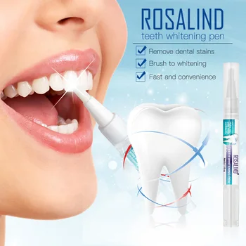

ROSALIND Popular White Teeth Whitening Dazzling Pen Gel Vibrant Glamour Dental Instrument Veneers For Teeth Advanced Cleaning