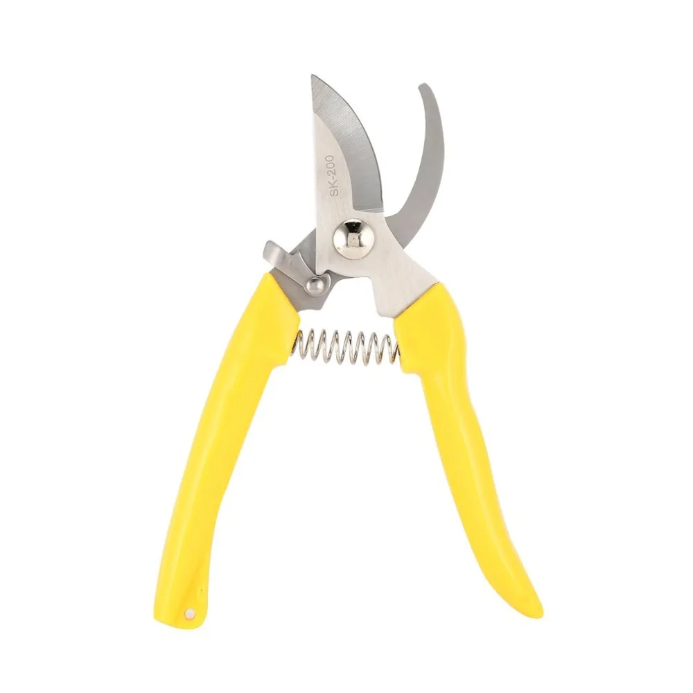 SHE.K Straight Shanks Stainless Steel Gardening Pruning Shears Garden Grafting Scissors Fruit Picking Pruning Tools