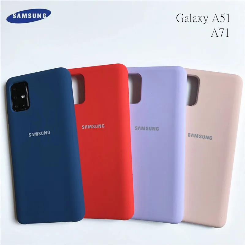 Оригинальный мягкий силиконовый защитный чехол для Samsung A50 A51 из ТПУ Galaxy A50S A30S A70 A70S