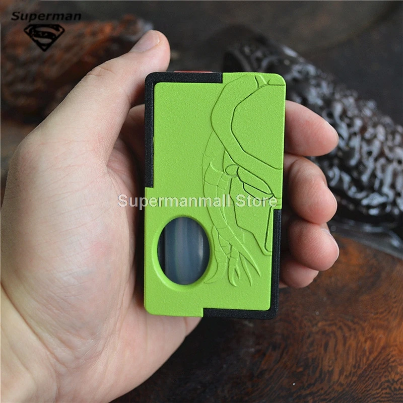 Yiloong 3D Predator squonker box mod fit 18650 26650 батарея 10 мл бутылка для жидкости 18650 26650 батарея BF коробка мод