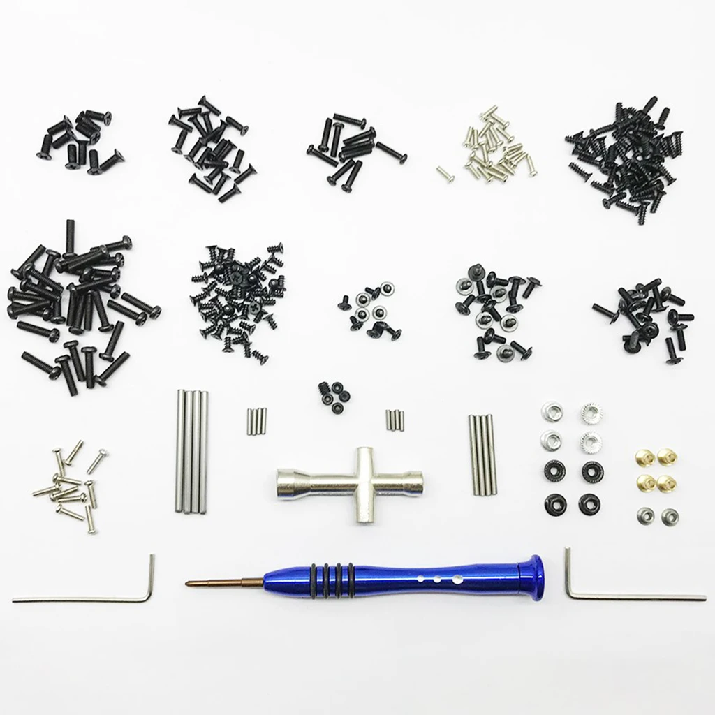 1 Set Screws Bolt Box Kit for Wltoys 1/14 144001 RC Car Accessories Part