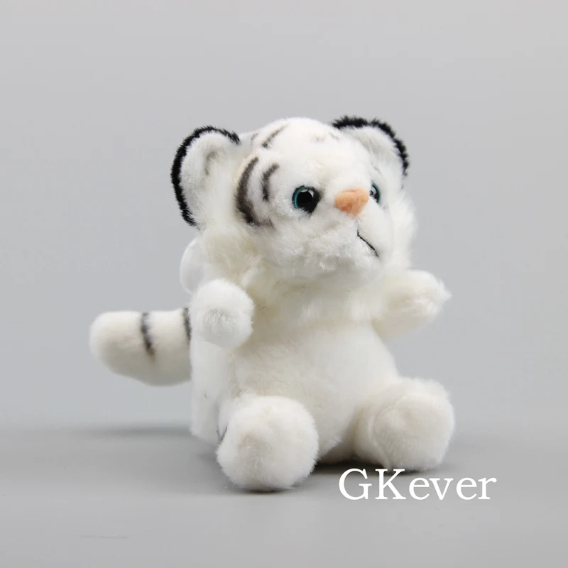 13 см тигр плюшевый брелок-подвеска мультфильм аниме белый тигр, плюшевые игрушки куклы дети ребенок рождество подарок на день рождения