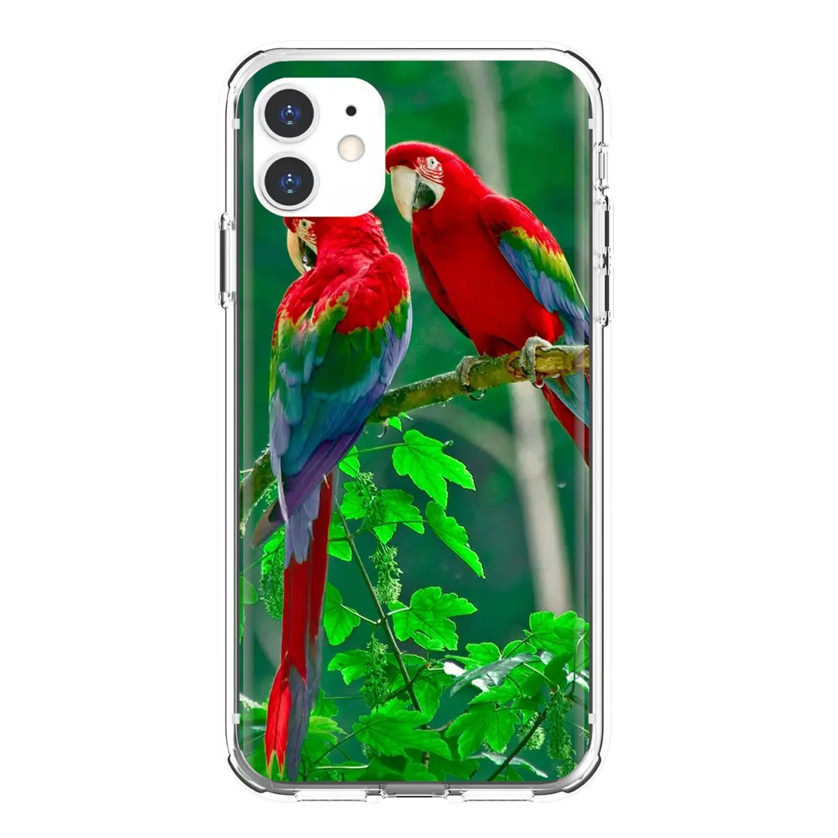 Силиконовый чехол для Huawei Honor Y5 2019 8S 9X Pro 20 10 10i Lite аниме птицы Попугай обои |