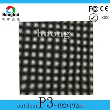Наружный полноцветный p3 Светодиодная панель 192*192 мм светодиодный экранный модуль для уличный светодиодный видео дисплей доска наружная светодиодная видеостена