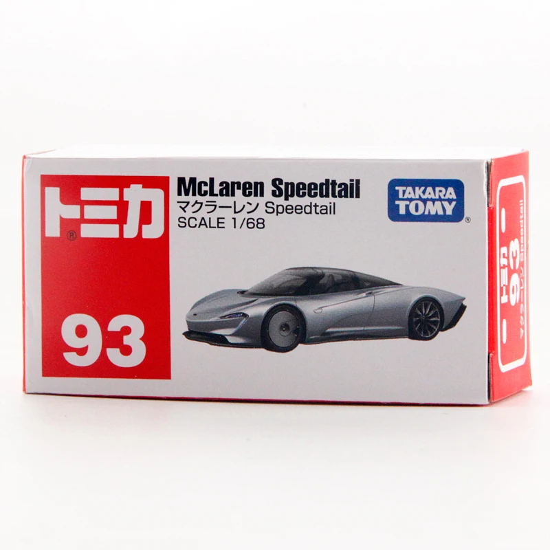 Takara Tomica Tomy #93 McLaren Speedtail Scale 1:68 Diecast Toy Car 