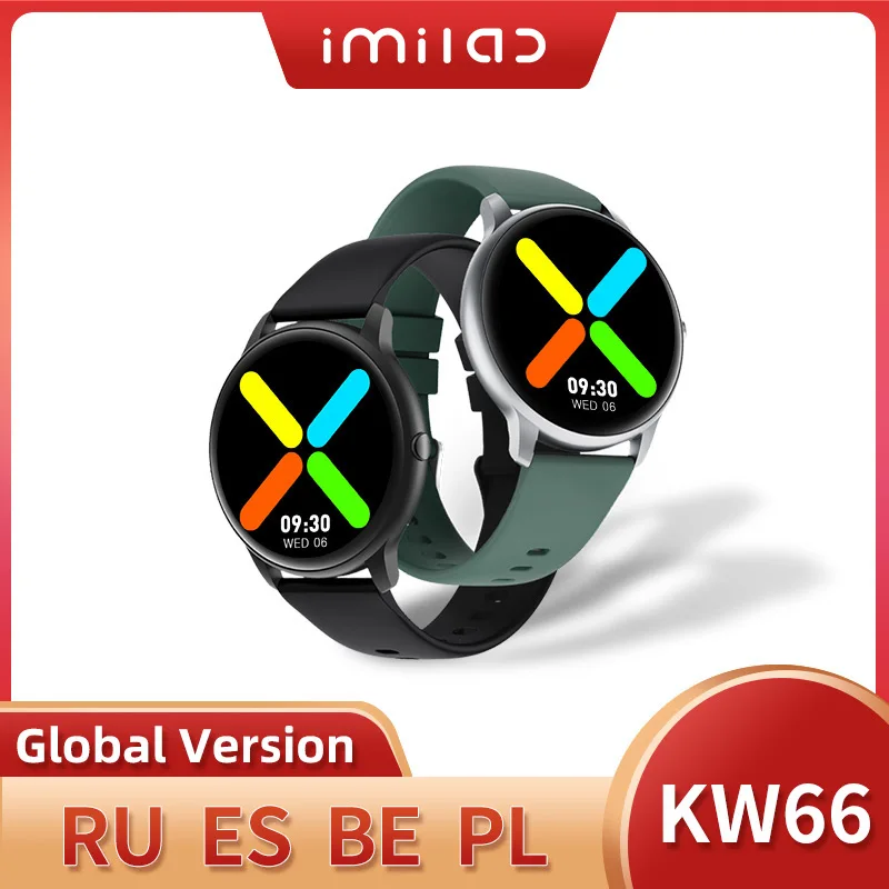 Smart Watch KW66 Watch Men Bluetooth 5.0 SmartWatch Original Heart Rate Sports Fitness Tracker IP68 Smart Watches for Women