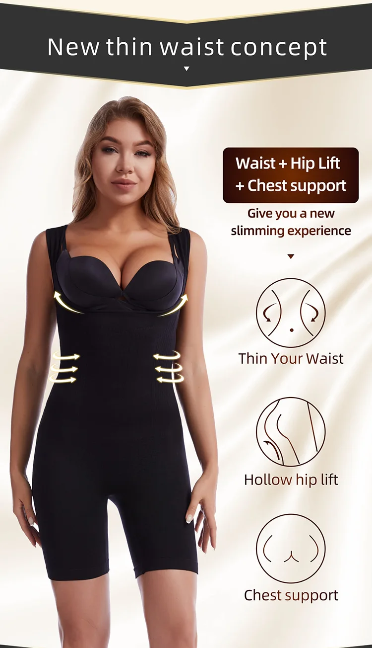 best shapewear Women Shapewear Bodysuit Slimming Underwear Weight Loss Fat Burner Tummy Control Body Shaper Waist Cinchers Butt Lifter Panty best shapewear for tummy and waist