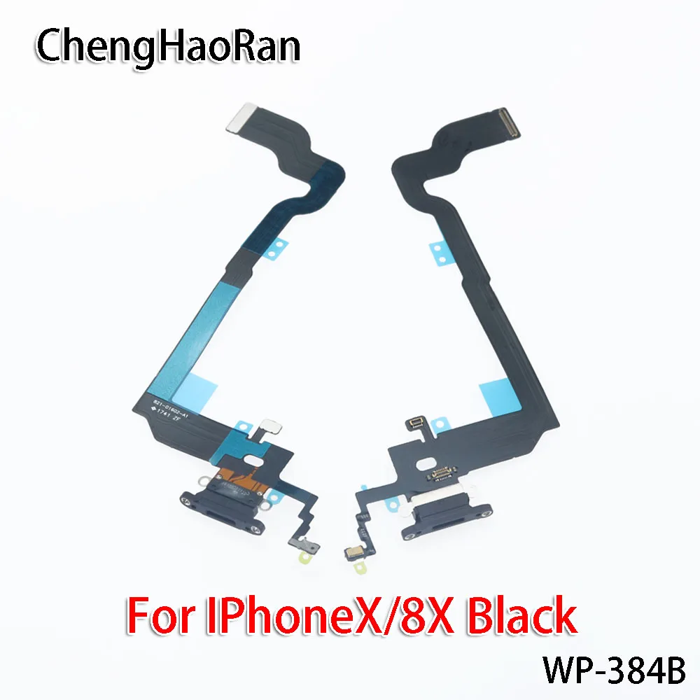 1 шт./лот для IPhone8/8 Plus/X/8X светильник серый/черный/розовый золотой хвост вилка маленькая дощечка зарядный usb-кабель для передачи данных интерфейса микрофонный модуль