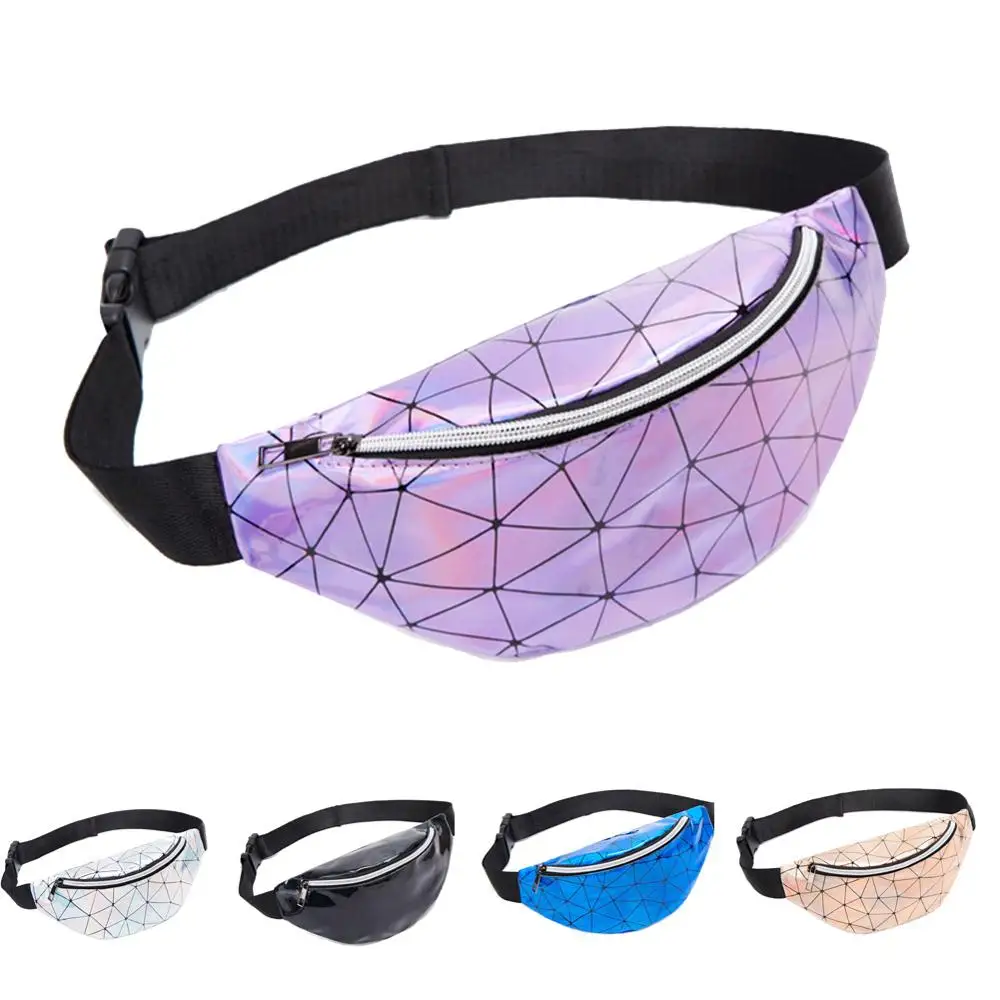 Meijuner полихромовая поясная сумка треугольная геометрическая Женская мини-сумка Voguish поясная сумка чехол для телефона WMJ010