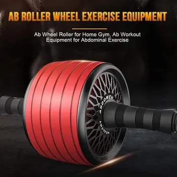 

New Abdominal Wheel Roller Trainer Fitness Equipment Gym Home Exercise Body Building Ab Roller Wheel For Man Women Sport