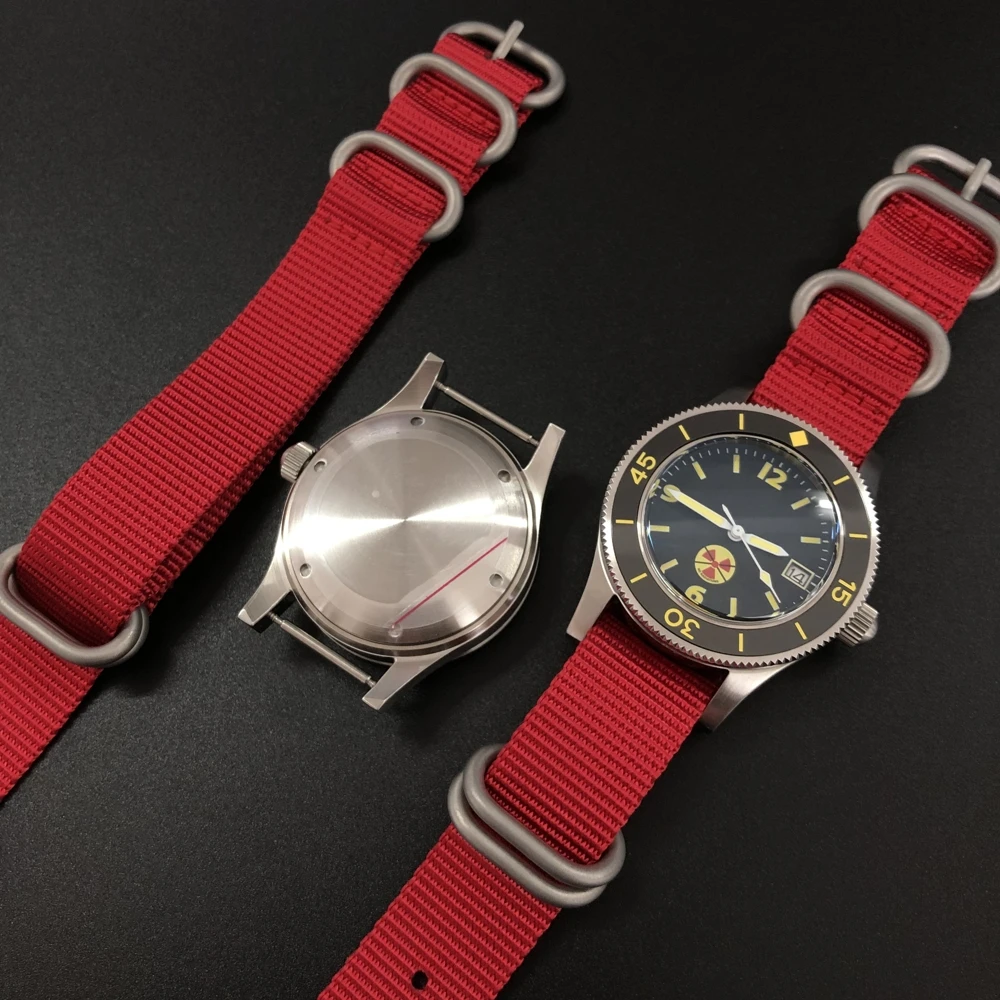 Сталь DIVE 1952 Китай Rea NH35 автоматические 300 м дайвер часы Механические 316L сталь Автоматические часы для мужчин самоветер 41 мм часы для дайвинга