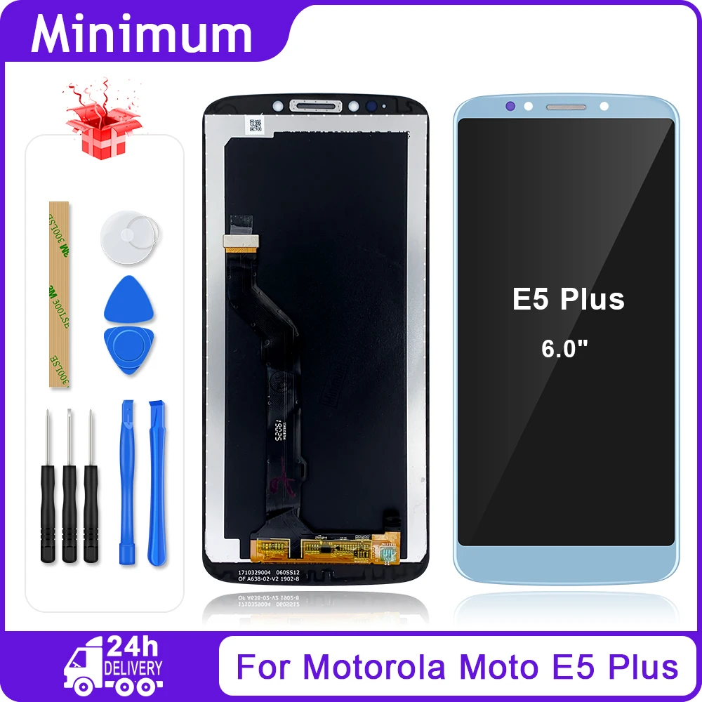 6 0 &quotдля Motorola Moto E5 плюс XT1924 ЖК дисплей сенсорный экран дигитайзер для сборки E5Plus 1