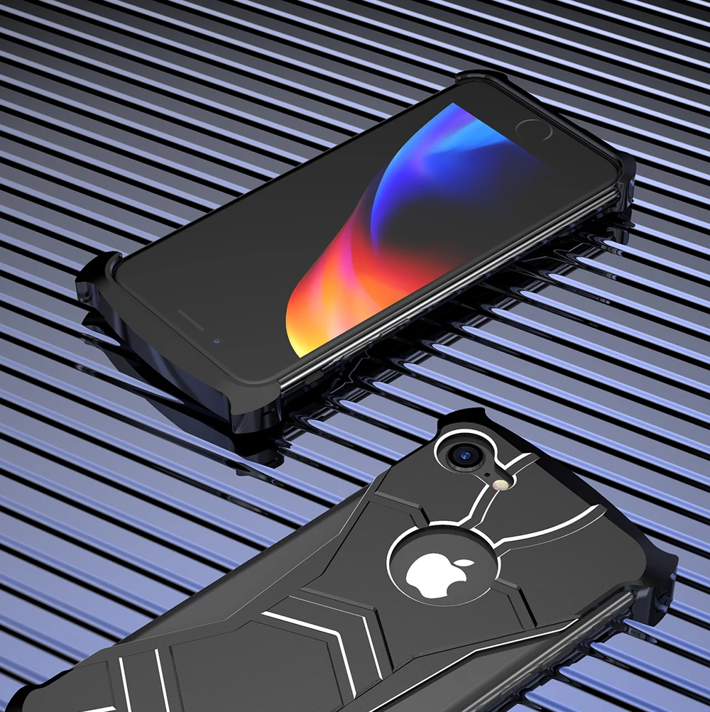 Роскошный Алюминиевый Чехол-бампер с магнитной рамкой для iPhone XS MAX X XR 7 8 Plus, чехол с магнитной адсорбцией, металлический чехол Fundas
