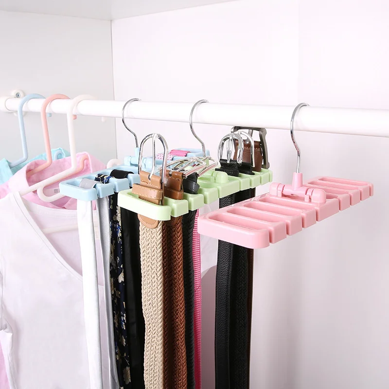 

Hanger Organizer Space Saving Hangers Ties Belts Scarf Wardrobe Rack Holder Rotating Closet Storage Rack Hangers for Clothes