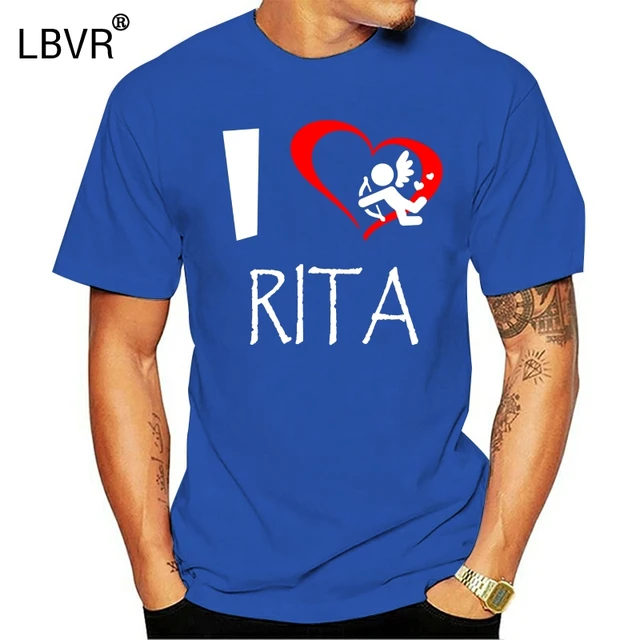 New Brand Clothing T Shirts RITA I Love 