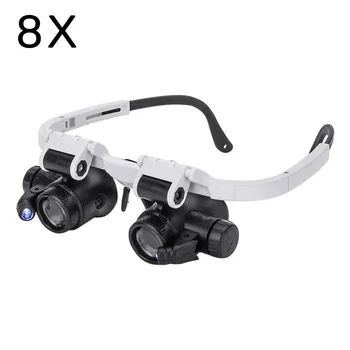 

Loupe LED Magnifier Magnifying Glasses Watch Repair Tool Jeweler Microscope
