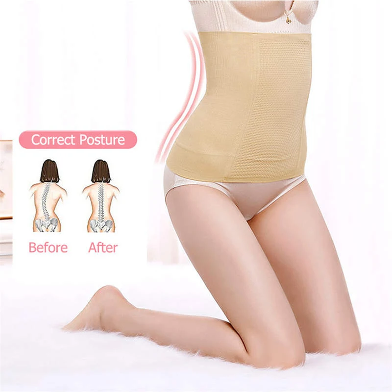 Антицеллюлитный талии тренер для Для женщин тела пояс похудения дышащий