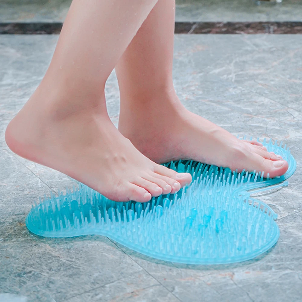 

30*32*25cm Butterfly Shape Foot Massage Mat Pad Foot Massager Cushion For Helps Relax Body Pain Health Care Small Silicone Mats
