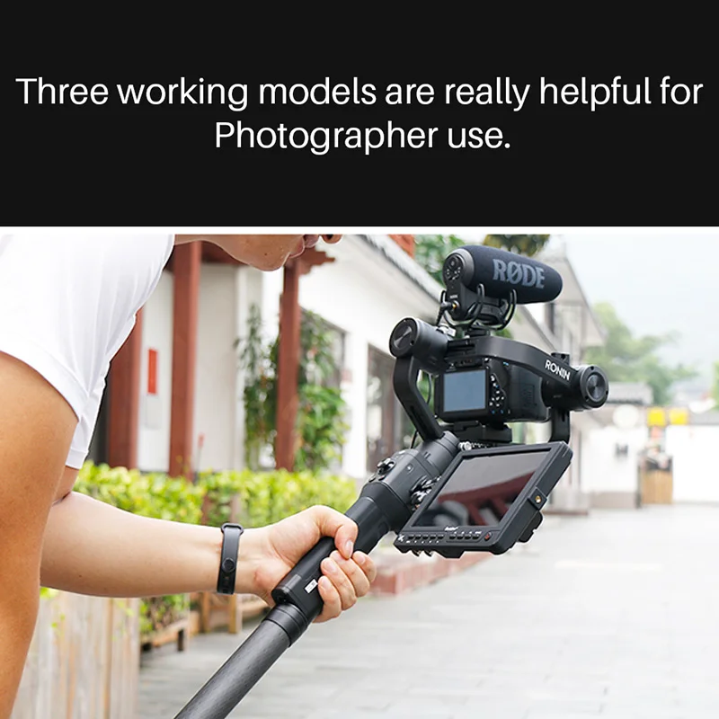 Расширитель из углеродного волокна Pole Stick для Dji Ronin S Crane V2 2 Plus Feiyu G6 G5 AK4000 A2000 Moza Air 2 Телескопический переносной бар