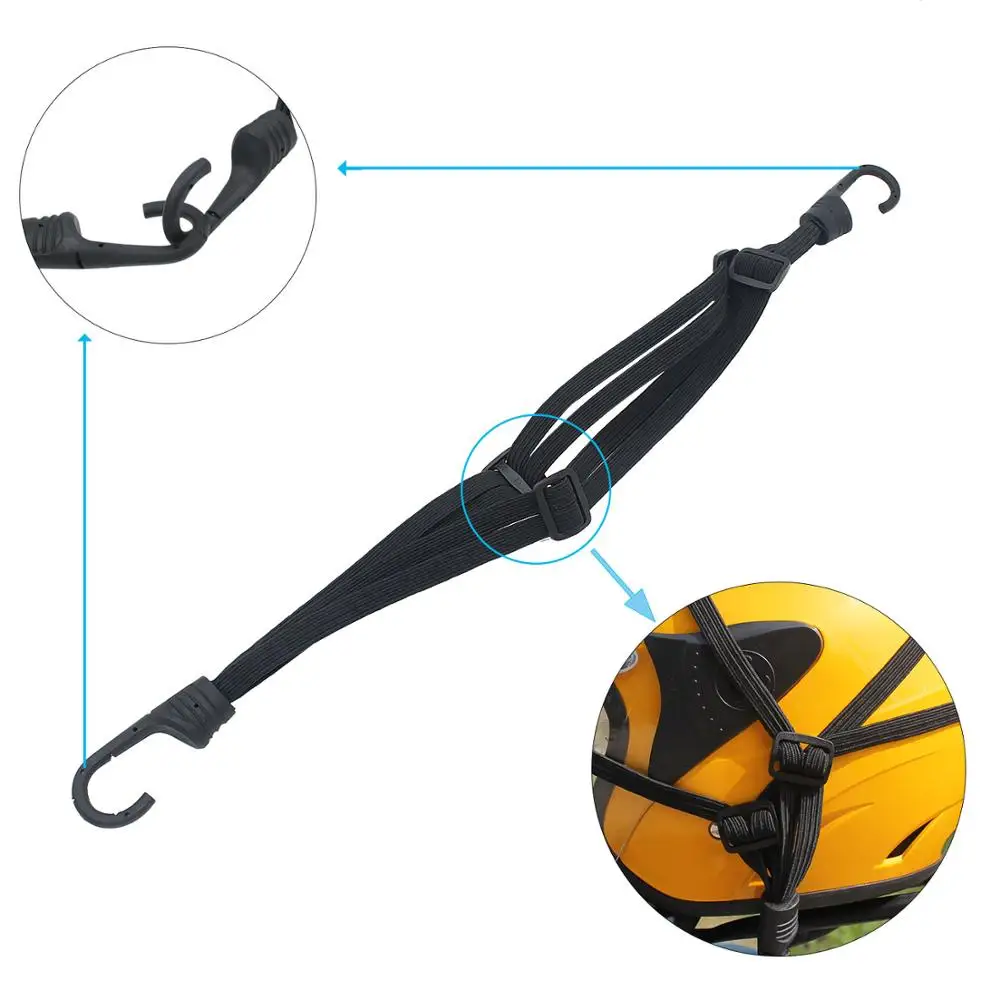 Motorcycle Helmet Straps Hooks Luggage Net Rope for BMW F800GT F800R F800S F800ST HP2 EnduRo HP2 Megamoto
