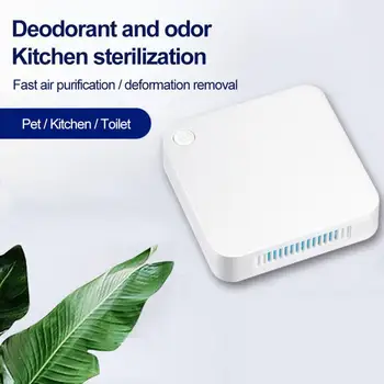 

Car Home Dual-use Air Purifier Negative Ion Ozone Air Purifier Deodorization Sterilizer Air Cleaner Odors Eliminating Dropship