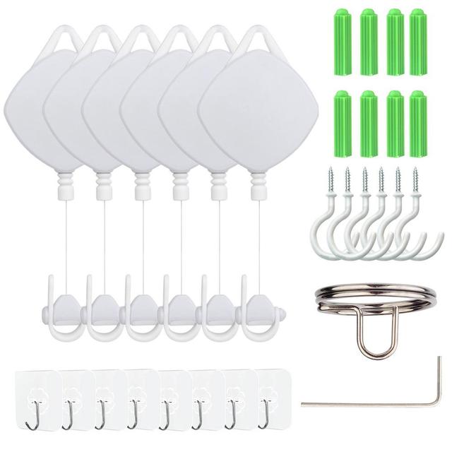 Set VR Cable Management System Ceiling Pulley VR Accessories For HTC Vive Pro/Oculus -Rift/ Oculus Quest Link/Oculus Quest 2