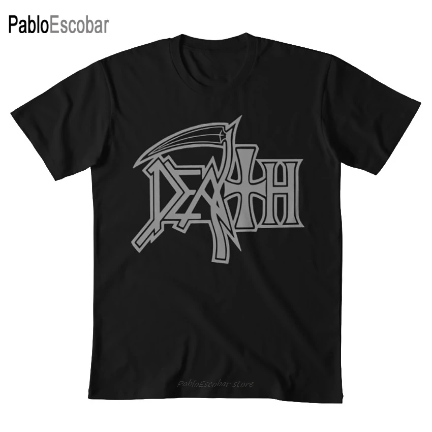 Футболка Death металлическая лента металлический браслет логотип death metal morbid angel