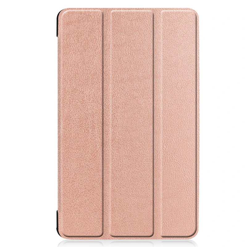 Rose gold Для samsung Tab A T290 Флип кожаный чехол Магнитный Тонкий чехол 3 Складная подставка умный чехол для samsung Galaxy Tab A 8,0 T295 - Цвет: Rose gold